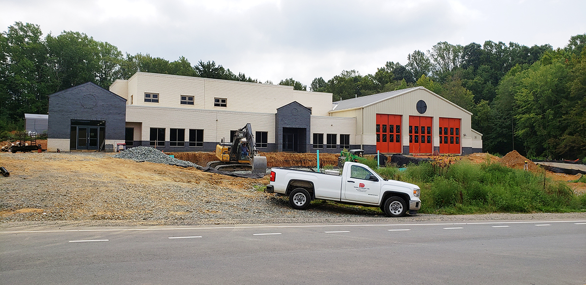 Stafford Fire Station 14 is on the last push toward completion!